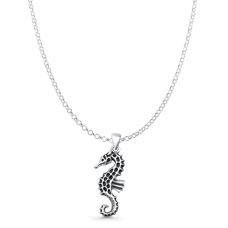  Seahorse Pendant Necklace