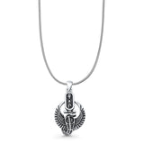 Egyptian Wadjet Pendant Necklace