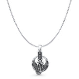 Egyptian Wadjet Pendant Necklace