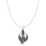 Egyptian Wadjet Pendant Necklace
