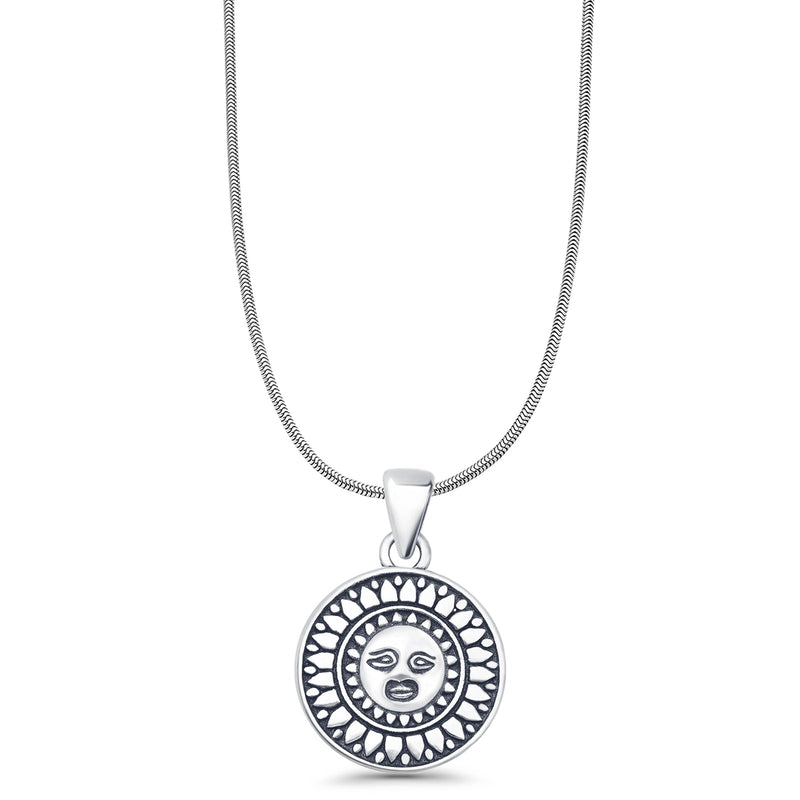 Sun Pendant Necklace