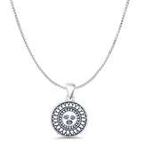 Sun Pendant Necklace
