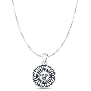 Sun Pendant Necklace