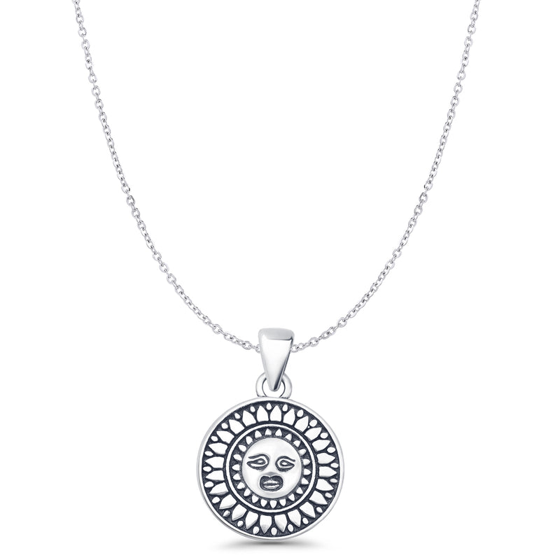 Sun Pendant Necklace