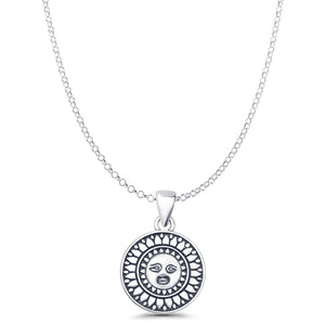 Sun Pendant Necklace