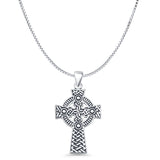 Celtic Cross Pendant Necklace