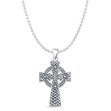 Celtic Cross Pendant Necklace