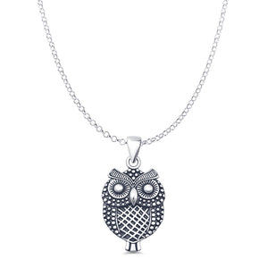 Owl Pendant Necklace