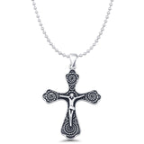 Crucifix Cross Pendant Necklace