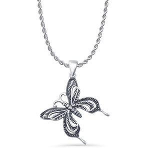 Butterfly Pendant Necklace