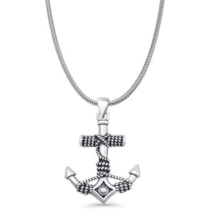 Anchor Pendant Necklace