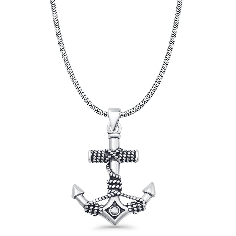 Anchor Pendant Necklace