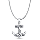 Anchor Pendant Necklace