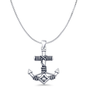 Anchor Pendant Necklace
