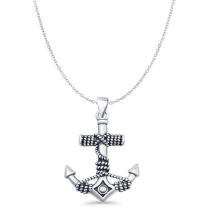 Anchor Pendant Necklace