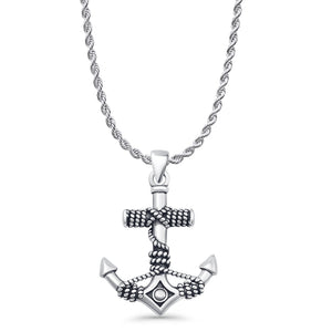 Anchor Pendant Necklace