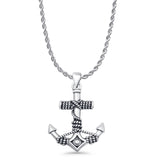 Anchor Pendant Necklace