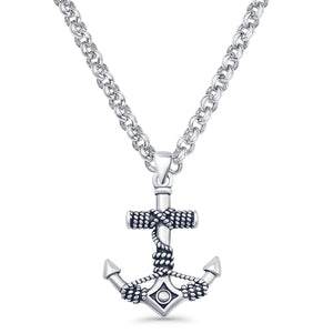 Anchor Pendant Necklace