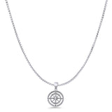Compass Pendant Necklace