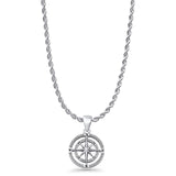 Compass Pendant Necklace