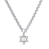 Star Of David Pendant Necklace