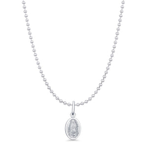 Virgin Mary Pendant Necklace