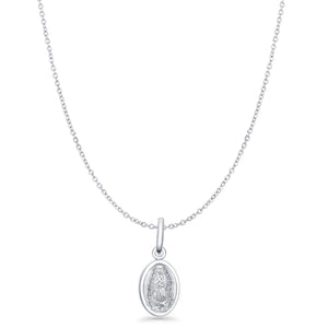 Virgin Mary Pendant Necklace