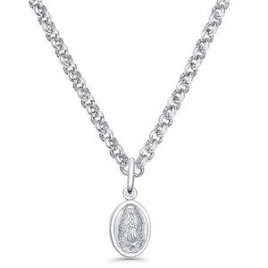 Virgin Mary Pendant Necklace