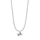 Elephant Pendant Necklace