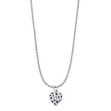 Heart Moon Star Pendant Necklace