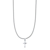 Dove Cross Pendant Necklace