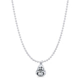 Laughing Buddha Pendant Necklace