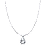 Laughing Buddha Pendant Necklace