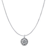 Moon Phase Pendant Necklace