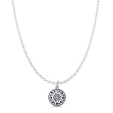Moon Phase Pendant Necklace