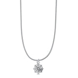 Spider Web Pendant Necklace
