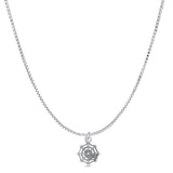 Spider Web Pendant Necklace
