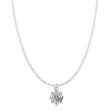 Spider Web Pendant Necklace