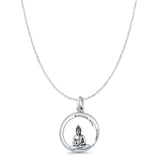 Buddha Pendant Necklace