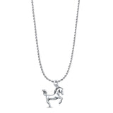 Horse Pendant Necklace