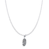 Feather Pendant Necklace