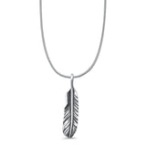 Feather Pendant Necklace