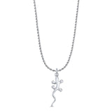 Lizard Gecko Pendant Necklace