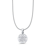 Metatron Cube Pendant Oxidized Snake Chain Necklace 925 Sterling Silver