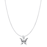 Butterfly Pendant Necklace