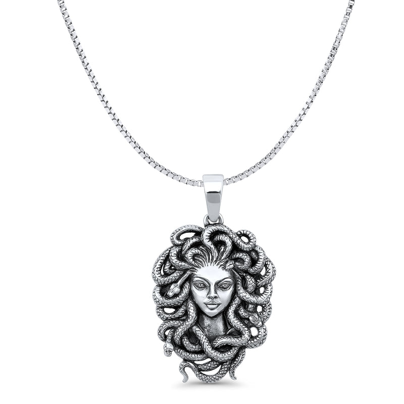 Medusa Pendant Necklace