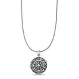  Zodiac Wheel Pendant Necklace
