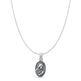  Virgin Mary Pendant Necklace
