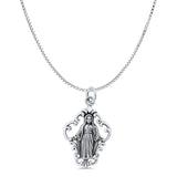  Virgin Mary Pendant Necklace