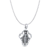  Virgin Mary Pendant Necklace